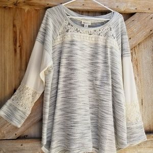 3X Woman's Style & Co. Sweatshirt/top